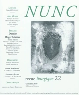 Nunc, n° 22. Roger Munier - Jérôme de Gramont