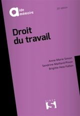 Droit du travail - Brigitte Hess-Fallon