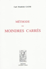 Méthode des moindres carrés - Carl Friedrich Gauss