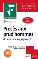 Procès aux prud'hommes : de la saisine au jugement - Valérie Bardin-Fournairon