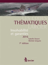 Insolvabilité et garanties 2016