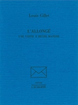 L'allongé (sur Henri Matisse) - Louis Gillet