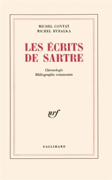 Les Ecrits de Sartre - Michel Contat