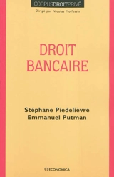 Droit bancaire - Stéphane Piédelièvre