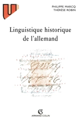 Linguistique historique de l'allemand - Philippe Marcq