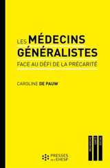 Les médecins généralistes face au défi de la précarité - Caroline de Pauw