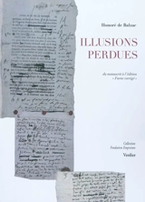 Illusions perdues : Les deux poètes, du manuscrit à l'édition Furne corrigée - Honoré de Balzac