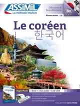 Le coréen : débutants & faux-débutants, niveau atteint B2 : superpack 1 livre + 2 CD audio + 1 clé USB - Inseon Kim-Juquel