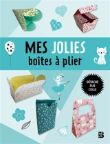 Mes jolies boîtes à plier : bleu - Undeuxtroisrf.com