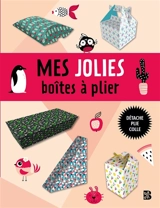 Mes jolies boîtes à plier : rouge - Undeuxtroisrf.com