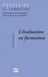 L'évaluation en formation - Jean-Marie Barbier