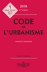 Code de l'urbanisme 2018