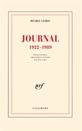 Journal : 1922-1989 - Michel Leiris