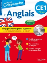Pour comprendre l'anglais CE1, 7-8 ans : nouveaux programmes - Joanna Le May