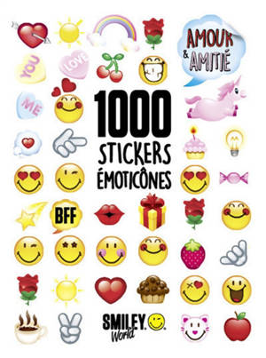 1.000 stickers émoticônes : amour & amitié - Smileyworld