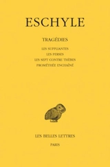 Tragédies. Vol. 1 - Eschyle