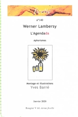 Ficelle, n° 140. L'agendada : Arts : aphorismes - Werner Lambersy