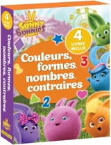 Sunny Bunnies. Couleurs, formes, nombres, contraires : 4 livres inclus - Marine Guion
