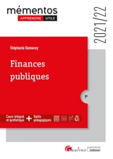 Finances publiques : 2021-2022 - Stéphanie Damarey