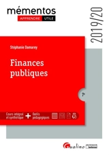 Finances publiques : 2019-2020 - Stéphanie Damarey