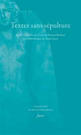 Textes sans sépulture