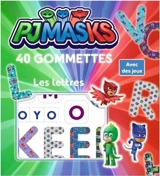 Pjmasks : les lettres : 40 gommettes - Madeleine C.