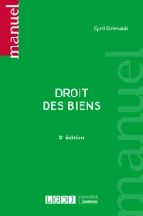 Droit des biens - Cyril Grimaldi