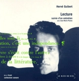 Lecture : suivie d'un entretien avec Jean-Marie Planes - Hervé Guibert