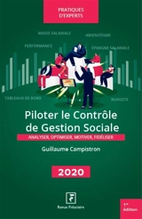 Piloter le contrôle de gestion sociale - Guillaume Campistron