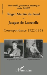 Correspondance 1922-1958 - Roger Martin du Gard
