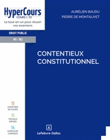 Contentieux constitutionnel : M1, M2 - Aurélien Baudu