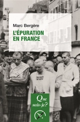 L'épuration en France - Marc Bergère