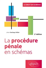 La procédure pénale en schémas - Johan Dechepy-Tellier