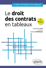 Le droit des contrats en tableaux - Amandine Cayol