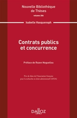Contrats publics et concurrence - Isabelle Hasquenoph