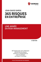 365 risques en entreprise : une année en risk management - Jean-David Darsa