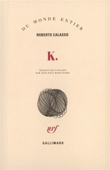 K. - Roberto Calasso