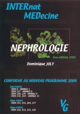 Néphrologie : conforme au nouveau programme 2004 - Dominique Joly