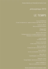 Philosophique, n° 2019. Le temps