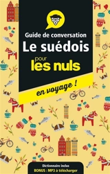 Le suédois pour les nuls en voyage ! : guide de conversation - Sara Hamberg Bussenot