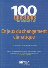 Enjeux du changement climatique - Sandrine Segovia-Kueny