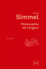 Philosophie de l'argent - Georg Simmel