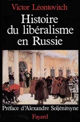 Histoire du libéralisme en Russie - Victor Leontovitch