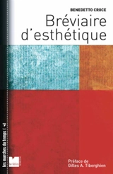 Bréviaire d'esthétique - Benedetto Croce