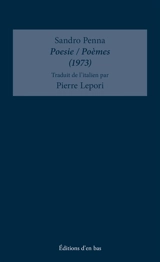 Poesie (1973). Poèmes (1973) - Sandro Penna