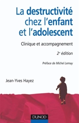 La destructivité chez l'enfant et l'adolescent : clinique et accompagnement - Jean-Yves Hayez