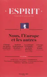 Esprit, n° 440. Nous, l'Europe et les autres