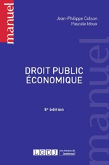 Droit public économique - Jean-Philippe Colson