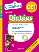 Pour comprendre, spécial dictées CE1, 7-8 ans - Daniel Berlion