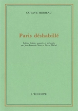 Paris déshabillé - Octave Mirbeau